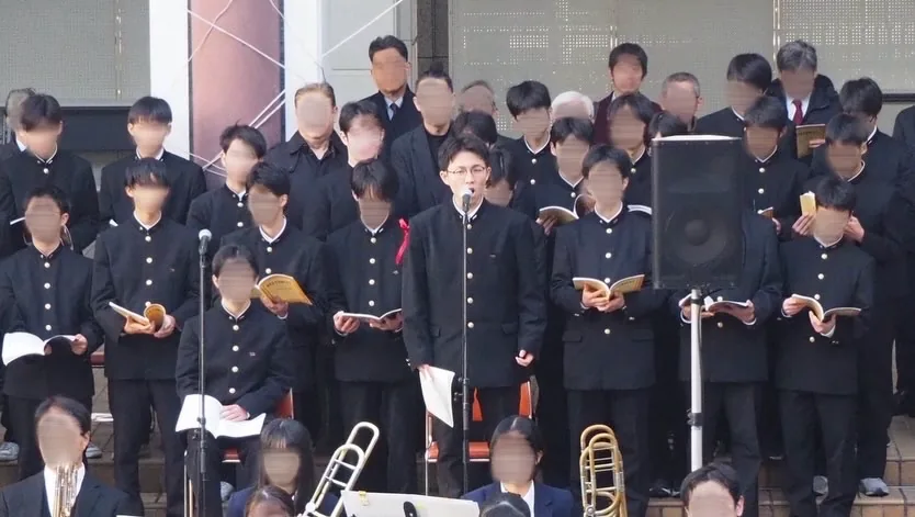 第38回高松高校第九演奏会 バリトンソロ — 冒頭のバリトンソロの様子
